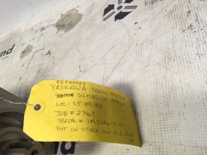 Yaskawa AC Servo motor, SGMZS-05, LG-2326 - Image 4