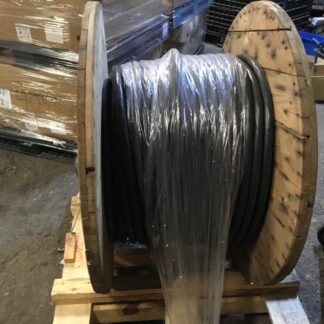 400’ of 2G 4C TPE BLK Inner BLK JKT wire in spool,  SF-0204-BK01, JR-303