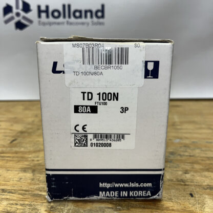 SUSOL Breaker #TD 100N, 80amp, New Open Box , LG-2467 - Image 2