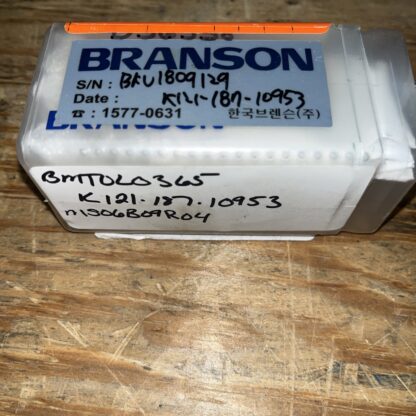 Branson  #K121-187-10953, New Open Box  , LG-2619 - Image 2