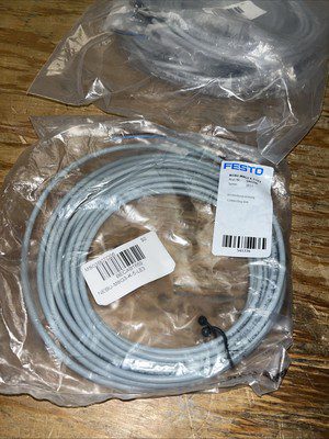 FESTO Cable , #NEBU-M8G3-K-5-LE3, New Open Box , LG-2703