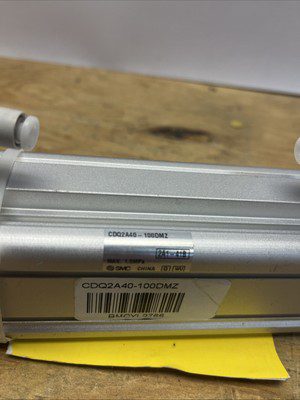 SMC Cylinder #CDQ2A40-100DMZ, Same Say Fast Shipping , LG-2777 - Image 2
