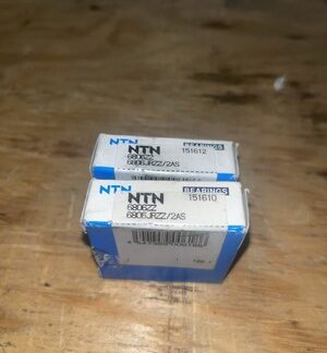 Lot Of 2-NTN Bearing #6806ZZ, New Open Box, LG-3036