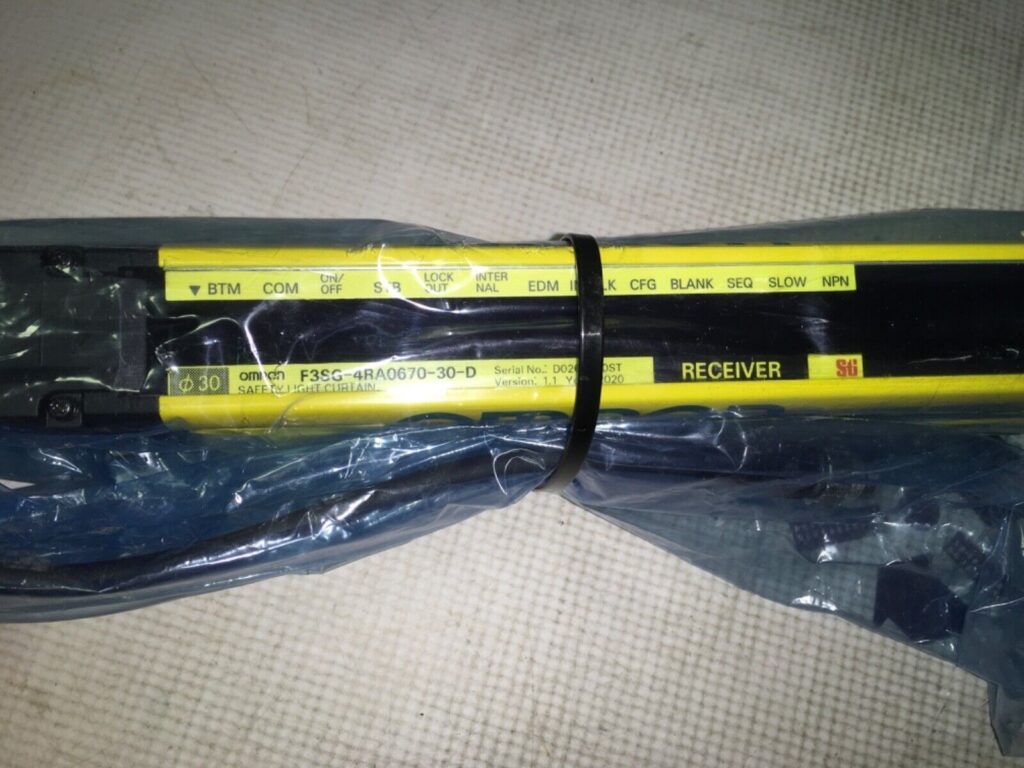 Sti Omron light curtains, F3SG-4RA0670-30-D, F3SG-4RA0670-30-L, NOS, LG-2134 - Image 3