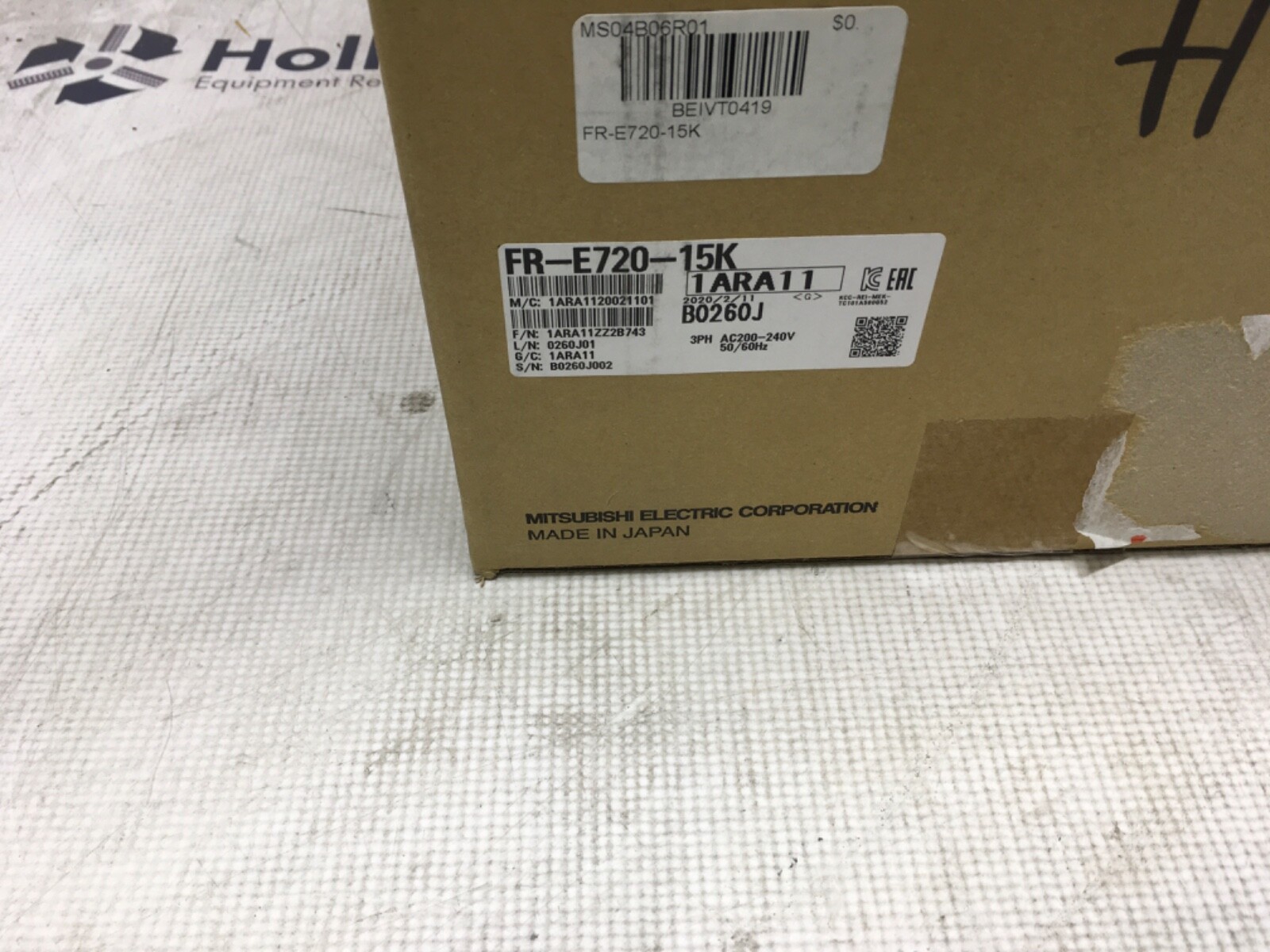 Mitsubishi Electric Intelligent&Advanced Inverter, FR-E720-15K, NOS, LG-2876 - Image 2