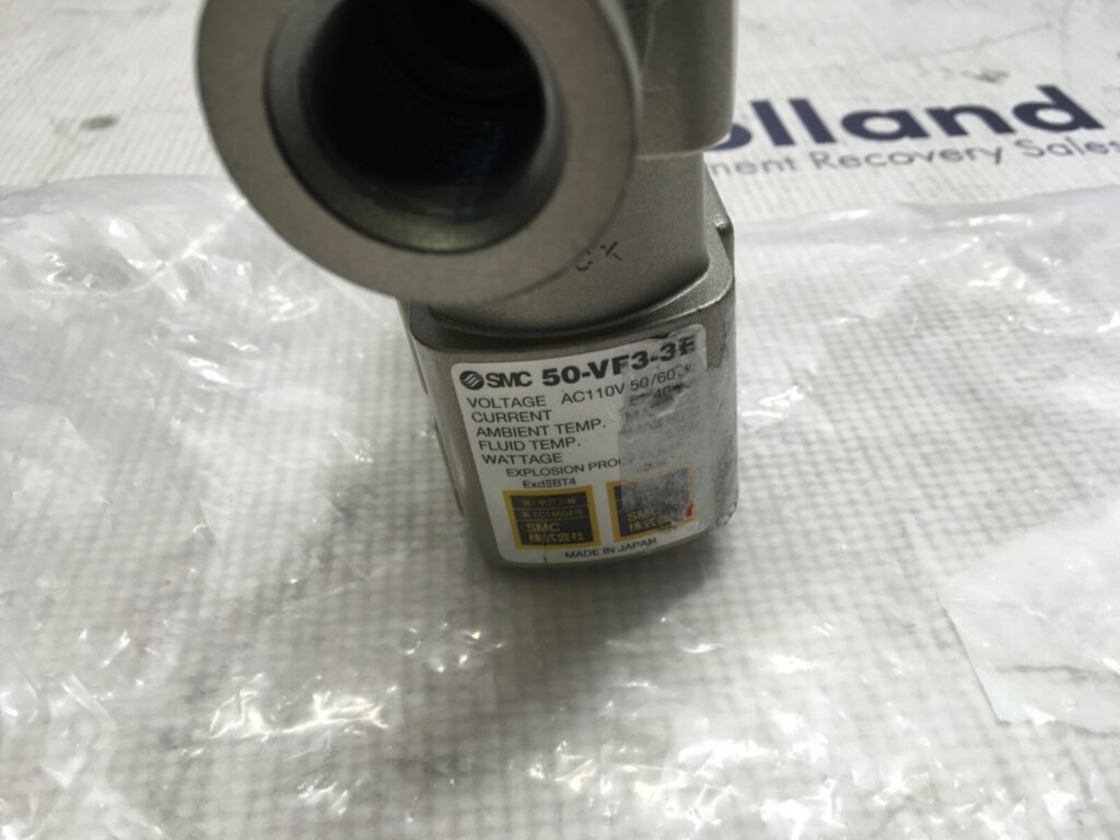 SMC solenoid explosion proof valve, 50-VF3-3E, 50-VFE5120-3E1D-03, NOS ...
