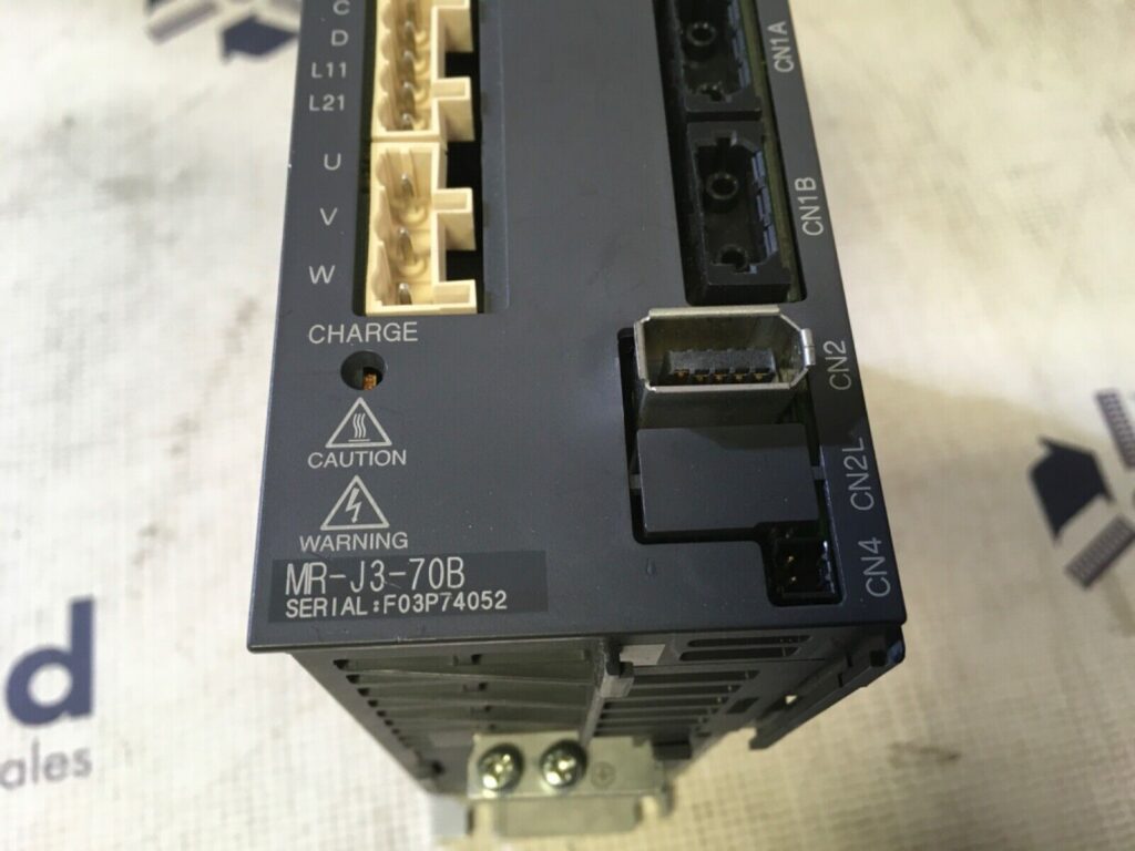 Mitsubishi AC Servo drive, MR-J3-70B, missing cover, NOS, LG-2556 - Image 2