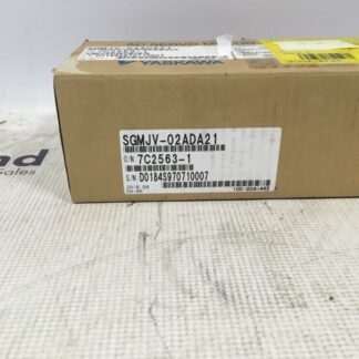 Yaskawa AC Servo motor, SGMJV-02ADA21, NOS, LG-2567