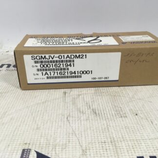 Yaskawa AC Servo motor, SGMJV-01ADM21, NOS, LG-2569