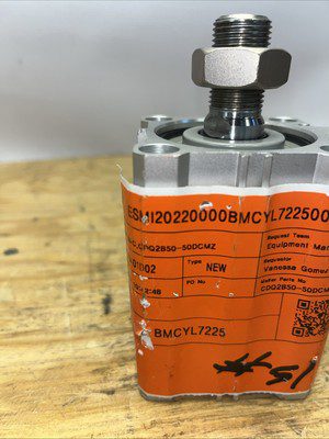 SMC Cylinder #CDQ2B50-50DCMZ, New Open Box, LG-3060 - Image 2