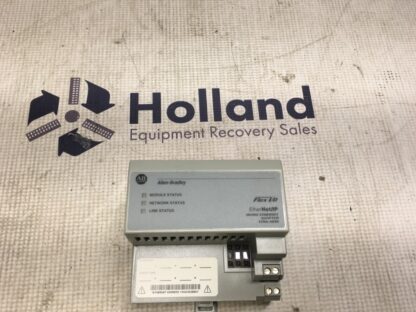 Allen Bradley Flex I/O, EtherNet/IP, 10/100 Ethernet adapter, 1794-AENT, RJ-44
