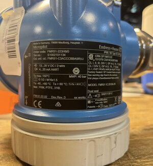 Endress+Hauser #FMR51-223H9/0, LG-3903
