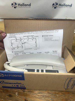 AIPHONE #TD-3H/B, New Open Box, HEHI-2377 - Image 3