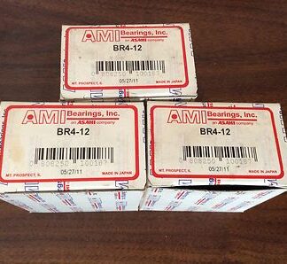AMI ,Bearing #BR4-12 ,30 day warranty, free shipping lower 48!