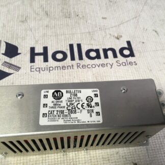 Allen Bradley line filter, 2198, 7.5amps, 2198-DB08-F, NOS, KP-1164