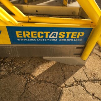Erect A Step 6’ long catwalk, 7 steps that are 8.5” tall each, JR-298