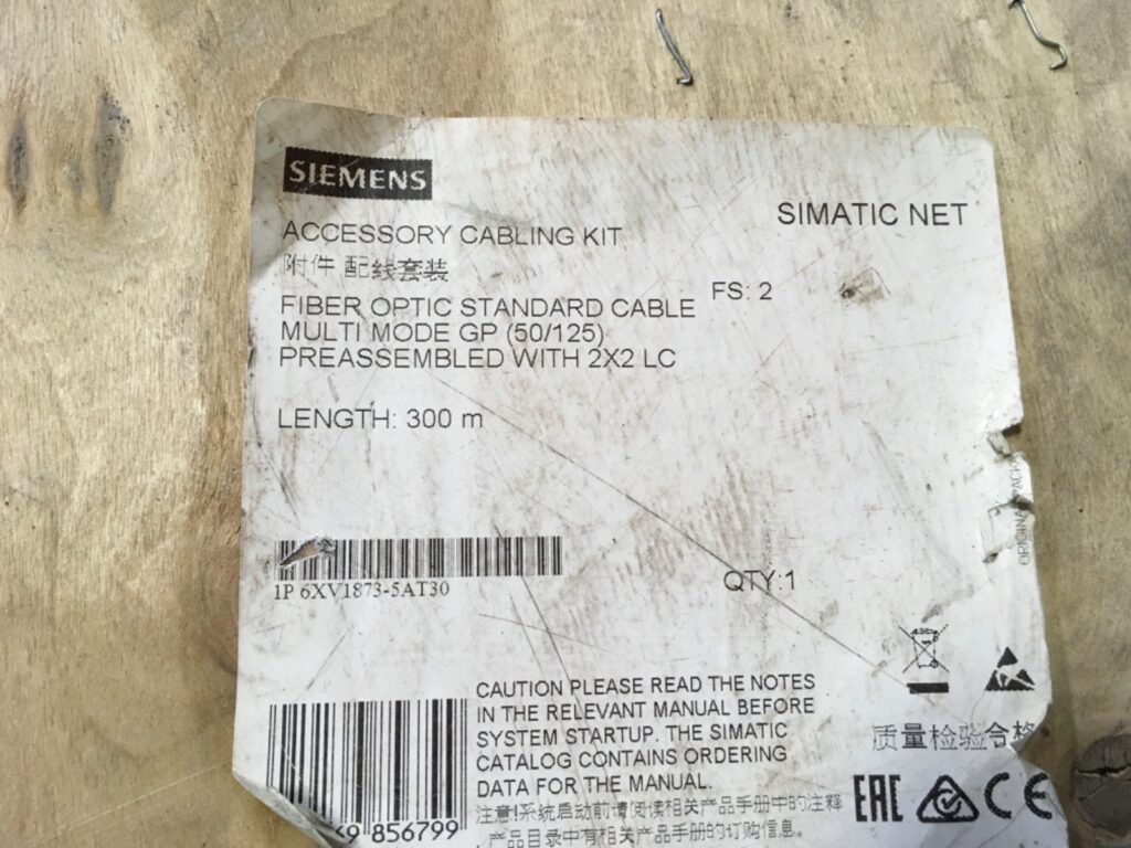 Siemens 300m cable, 6XV18735AT30, NOS, KP-1225