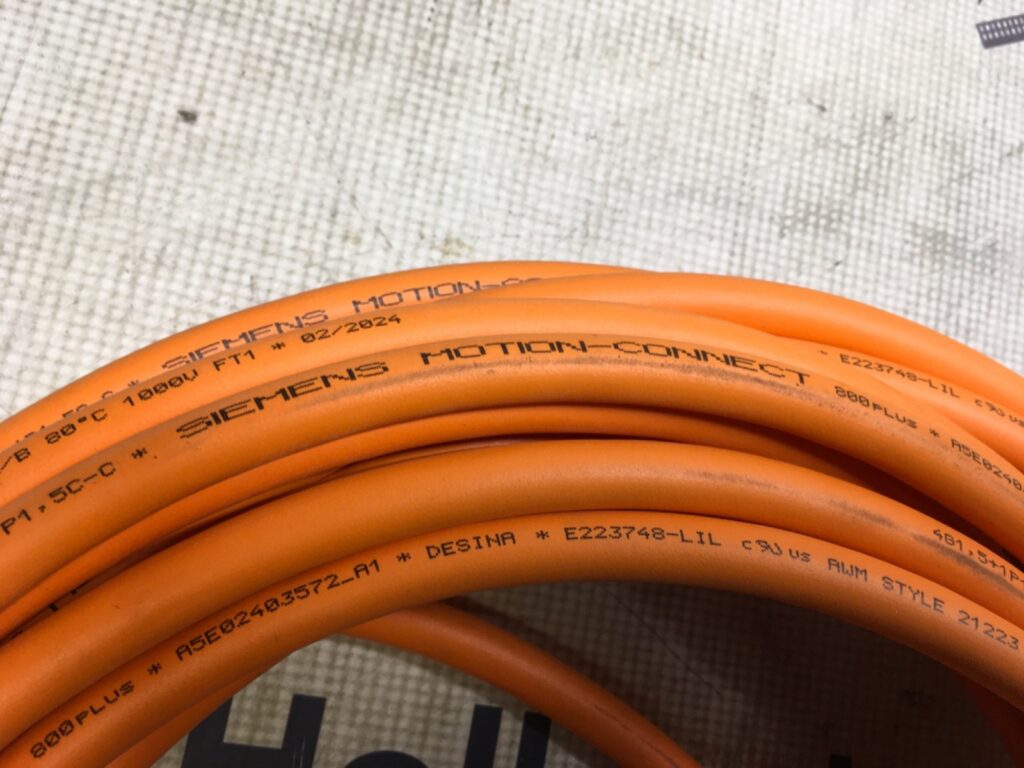 Siemens Servo cable 17M, 6FX8002-5DN06-1BF0, 104999229, NOS, KP-1229 - Image 4
