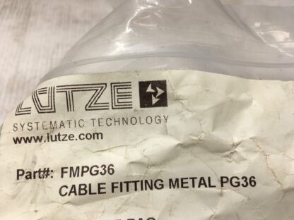 Lutze cable fitting metal,  FMPG38,  NOS, KP-1180 - Image 3