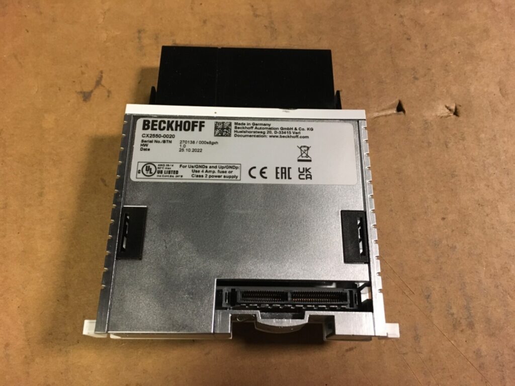 BECKHOFF CX2550-0020, HW 1.0, ADI-1278 - Image 2