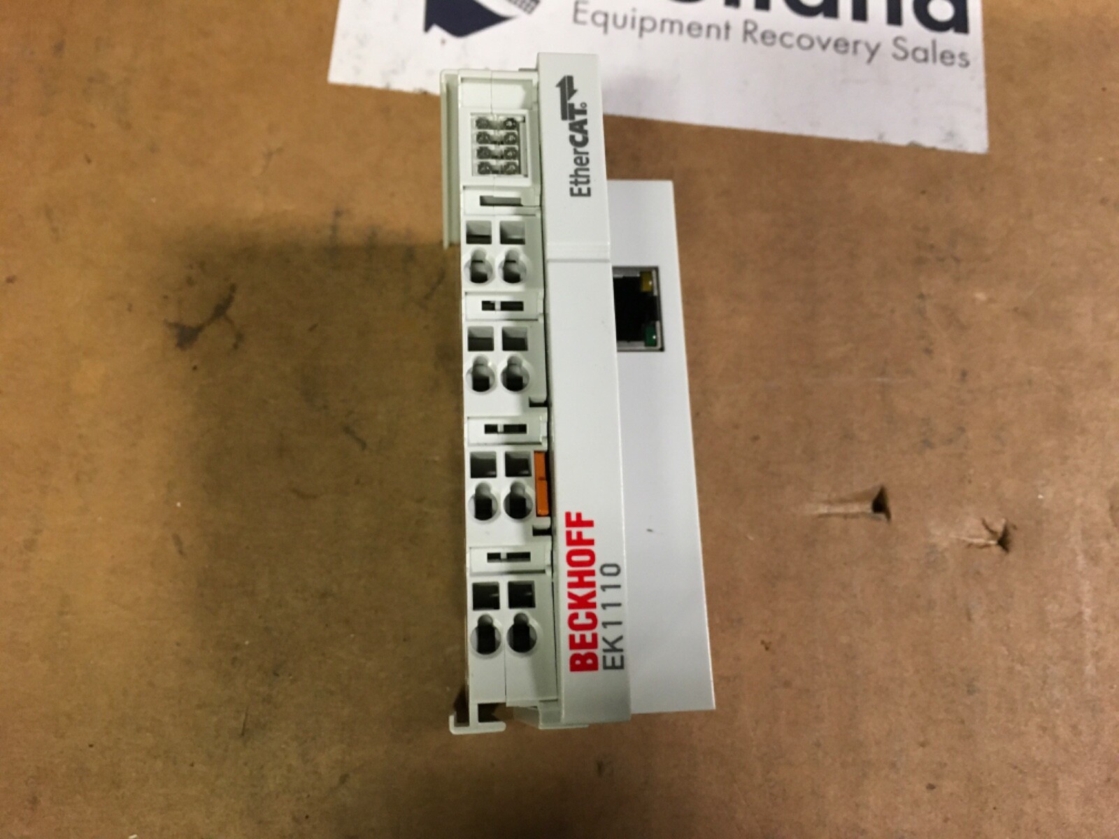 BECKHOFF, EtherCAT, EK1110, ADI-1282