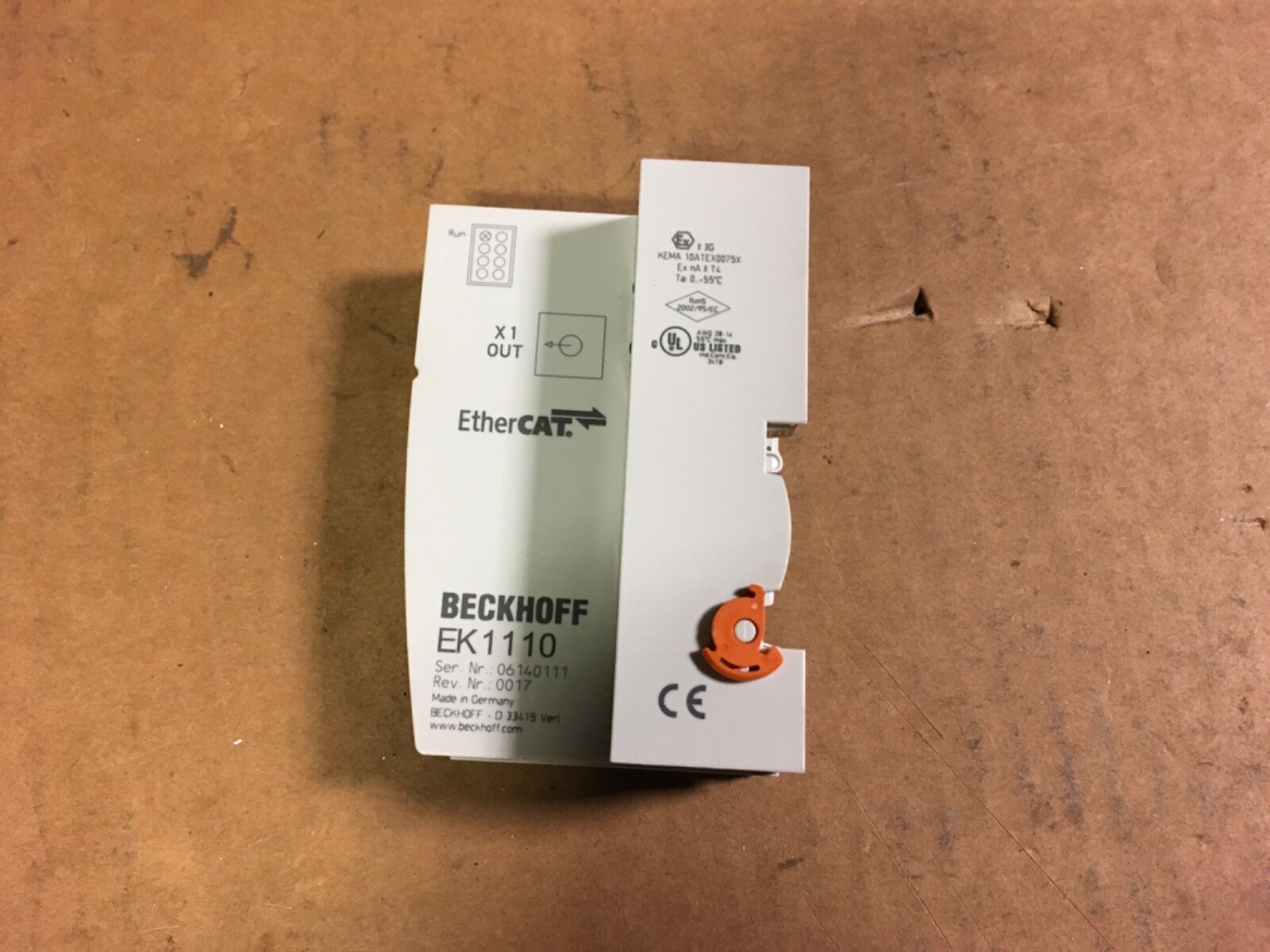 BECKHOFF, EtherCAT, EK1110, ADI-1282 - Image 2