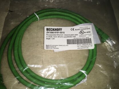 Beckhoff cable, ZK1090-9191-0015, NIB, JRM-228