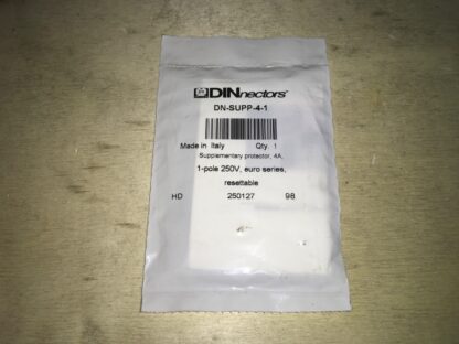 Automation Direct DINnectors, DN-SUPP-4–1, 1 pole 250V, NIB, JRM-235