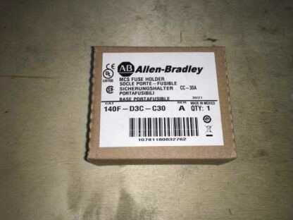 Allen Bradley MCS Fuse Holder, 140F-D3C-C30, SER-A,   NIB, JRM-175