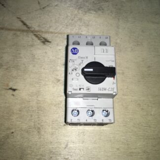 Allen Bradley motor starter, 140M-C2E-B63, NNB, JRM-208