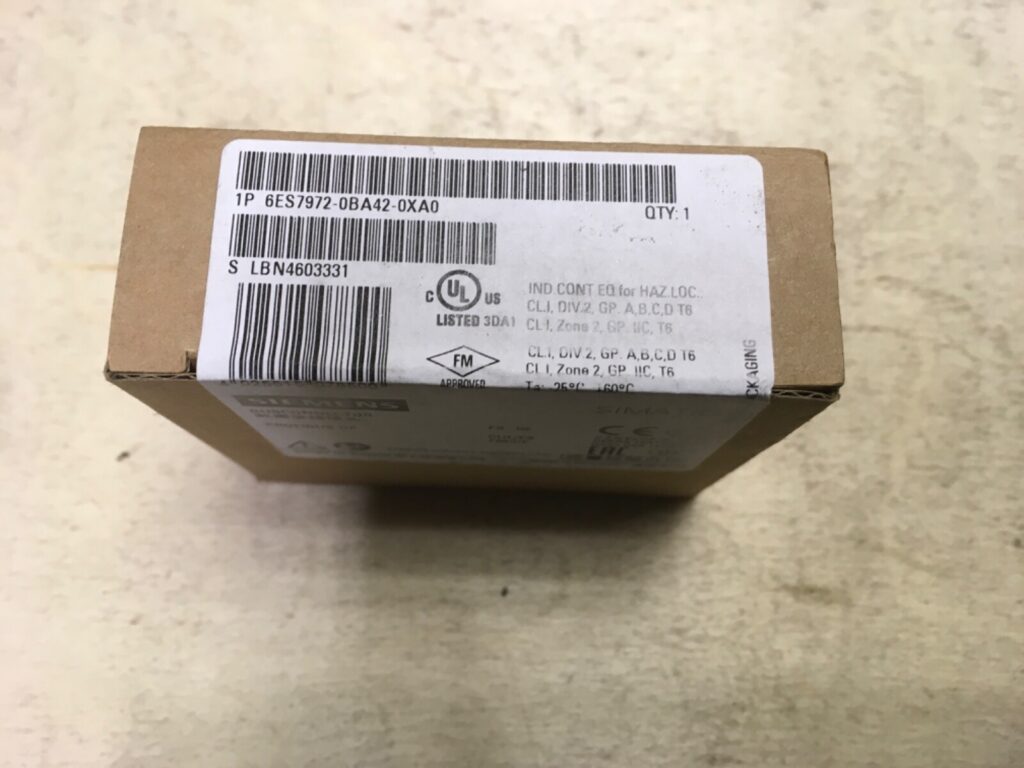 Siemens Simatic Busconnector, 6ES7972-0BA42-OXA0, NIB, JRM-130 - Image 2