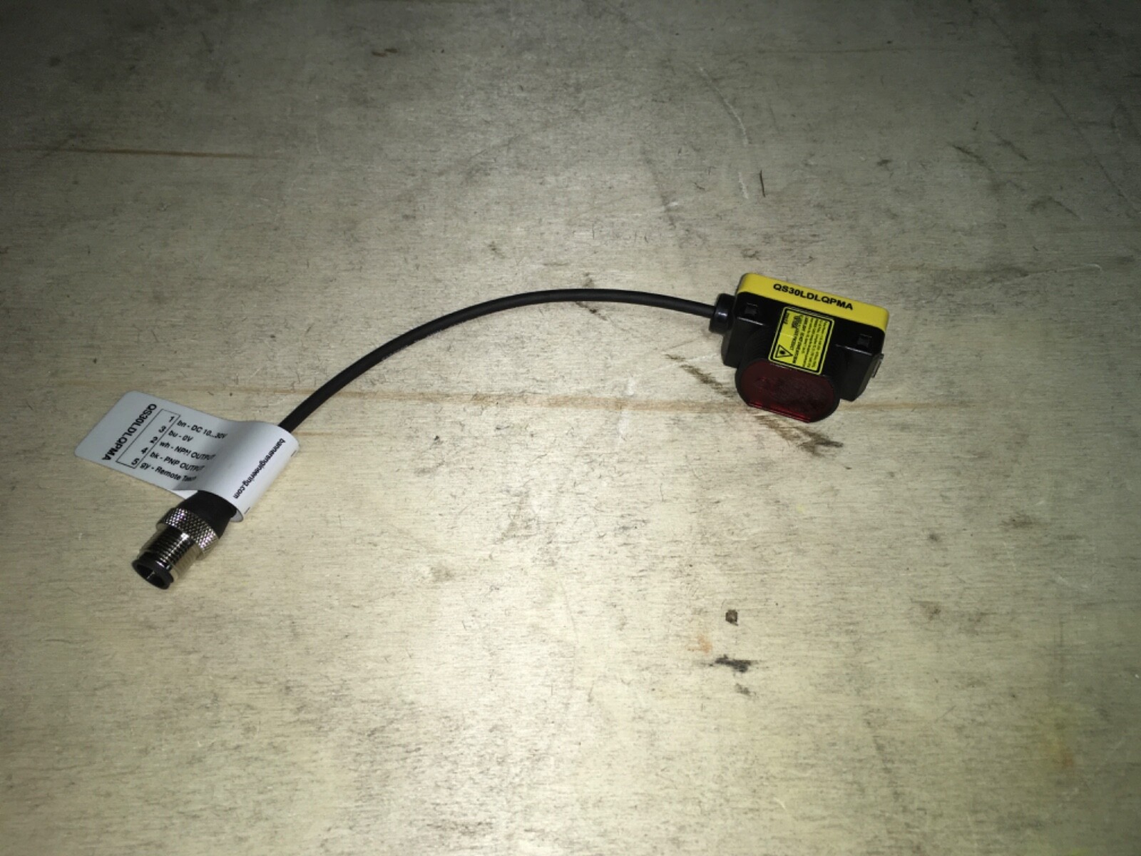 Banner Engineering laser sensor, QS30LDLQPMA, NNB, JRM-154