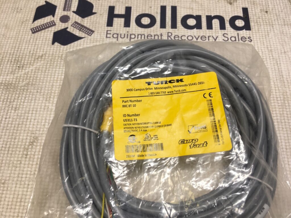 Turck cable, RKC 8T-10, U5311-73, NOS, KP-1250 - Image 2