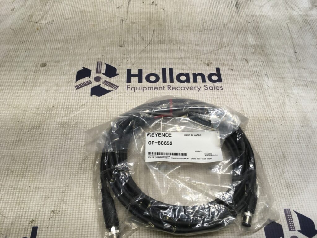 Keyence Ethernet cable, OP-88652, NOS, KP-1267