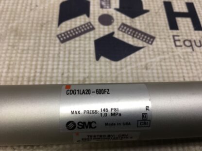 SMC cylinder, CDG1LA20-600FZ, 60mm stroke, NOS, KP-1282 - Image 2