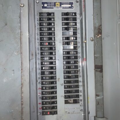Square D Panel Box, #NQB-39026-2B1, 200amp Main, HEHI-1725 - Image 2