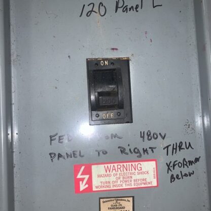 Square D Panel Box, #NQB-39026-2B1, 200amp Main, HEHI-1725 - Image 3