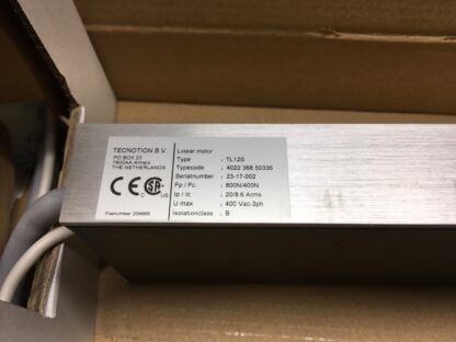 Tecnotion B.V. Linear motor, TL12S, 4022 368 50336, NOS, LG-4179 - Image 2