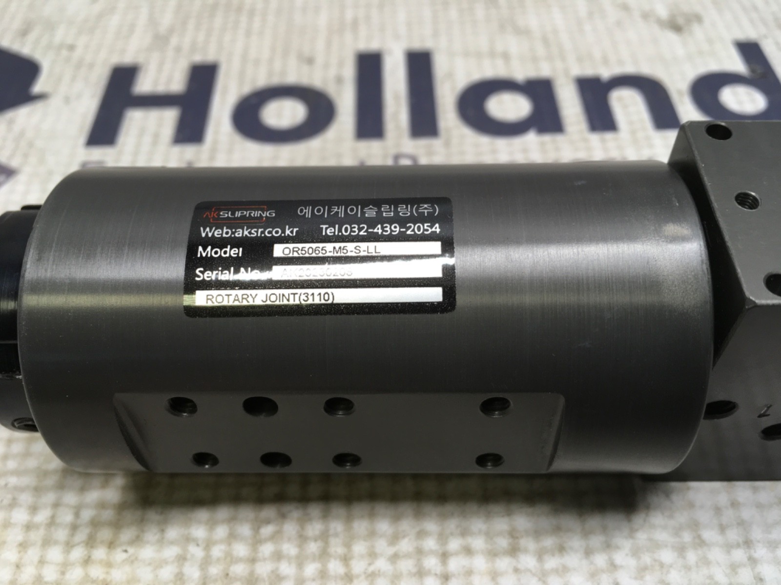slipring rotary joint, OR5065-MS-S-LL, NOS, LG-4238 - Image 2