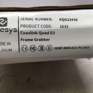 Euresys coaxlink quad G3 frame grabber, 1633, MSIP-REM-EUr-PC1633, NOS, LG-4063