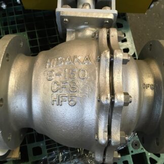 Hisaka valve, 8-150, CF8 HF5, Itork control, ITS-300, NOS, LG-4174