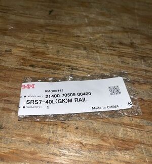 THK, #SRS7-40L(GK)M, #214007050900400, KP-1337