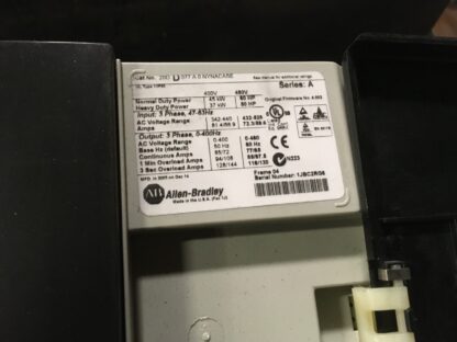 Allen Bradley  PowerFlex 700S, 20D D 077 A 0 NYNACASE, ADI-1208 - Image 5