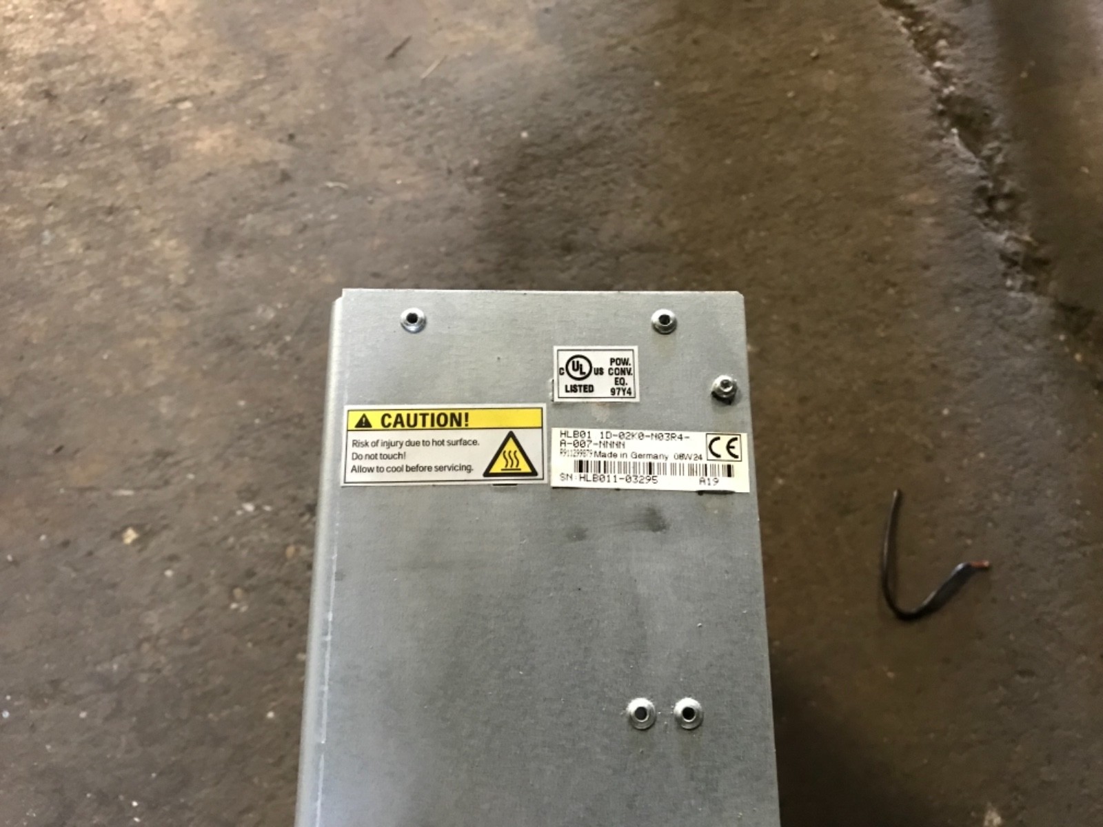 Bosch Rexroth Electric Drive, #HLB01.1D-02K0-N03R4, IndraDrive M, warranty