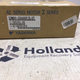 Yaskawa Electric AC Servo motor, SGMAH-08AAA61D-OY, 3000rpm, LG-4271