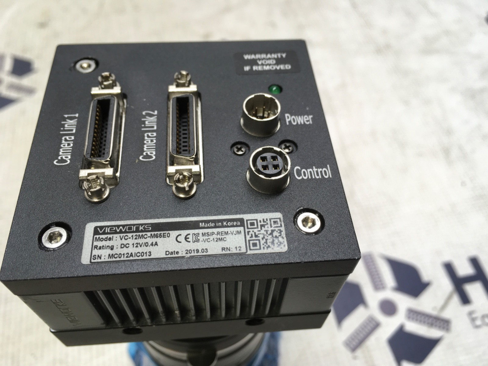 Vieworks camera, VC-12MC-M65E0, LG-4283 - Image 2