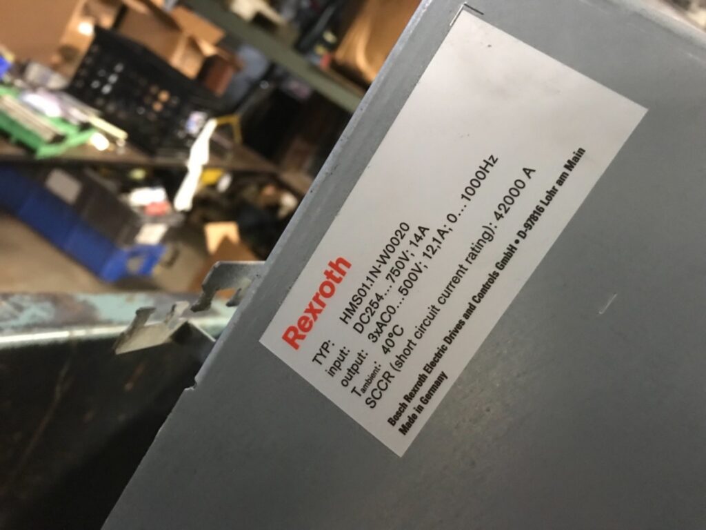 Rexroth Drive, #HMS01.1N-W0020, With Warranty, Free shipping to lower 48 - Image 4