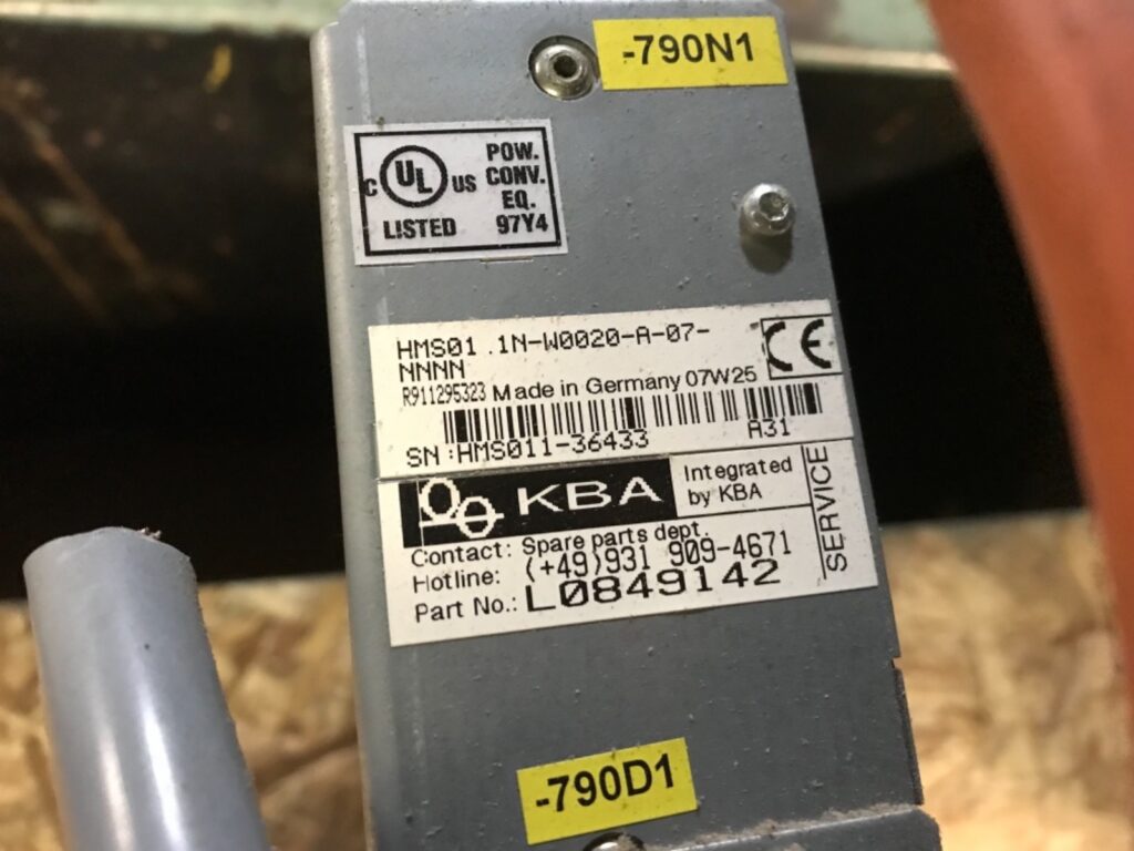 Rexroth Drive, #HMS01.1N-W0020, With Warranty, Free shipping to lower 48 - Image 5