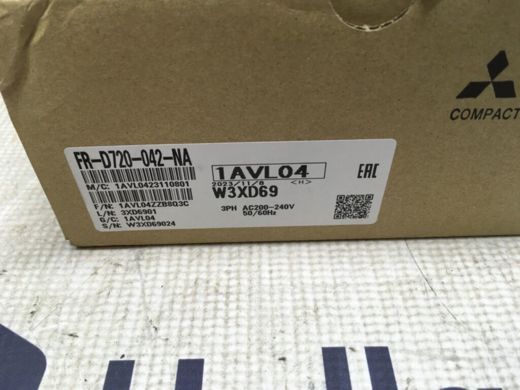 Mitsubishi Electric compact size inverter, FR-D720-042-NA, NOS, KP-1318 - Image 2