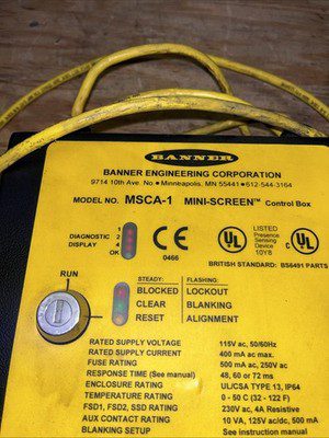 Banner Engineering #MSCA-1, Hehi-2468 - Image 2